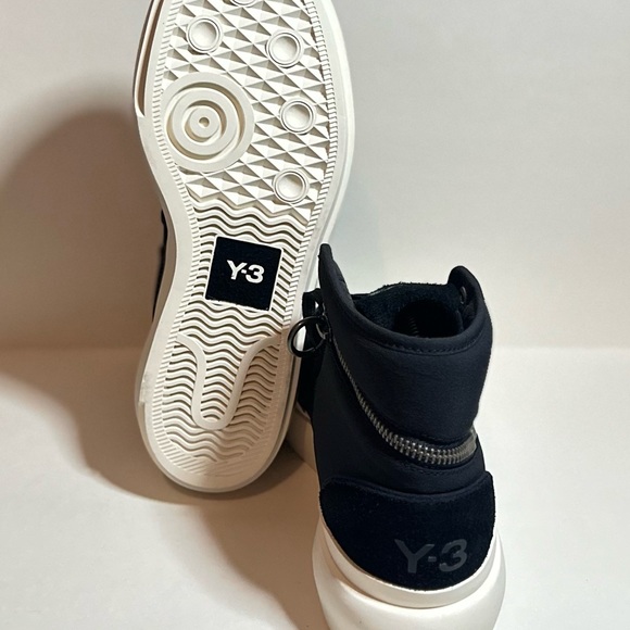 Y-3 AJATU COURT HIGH 'BLACK WHITE' - Picture 5 of 5
